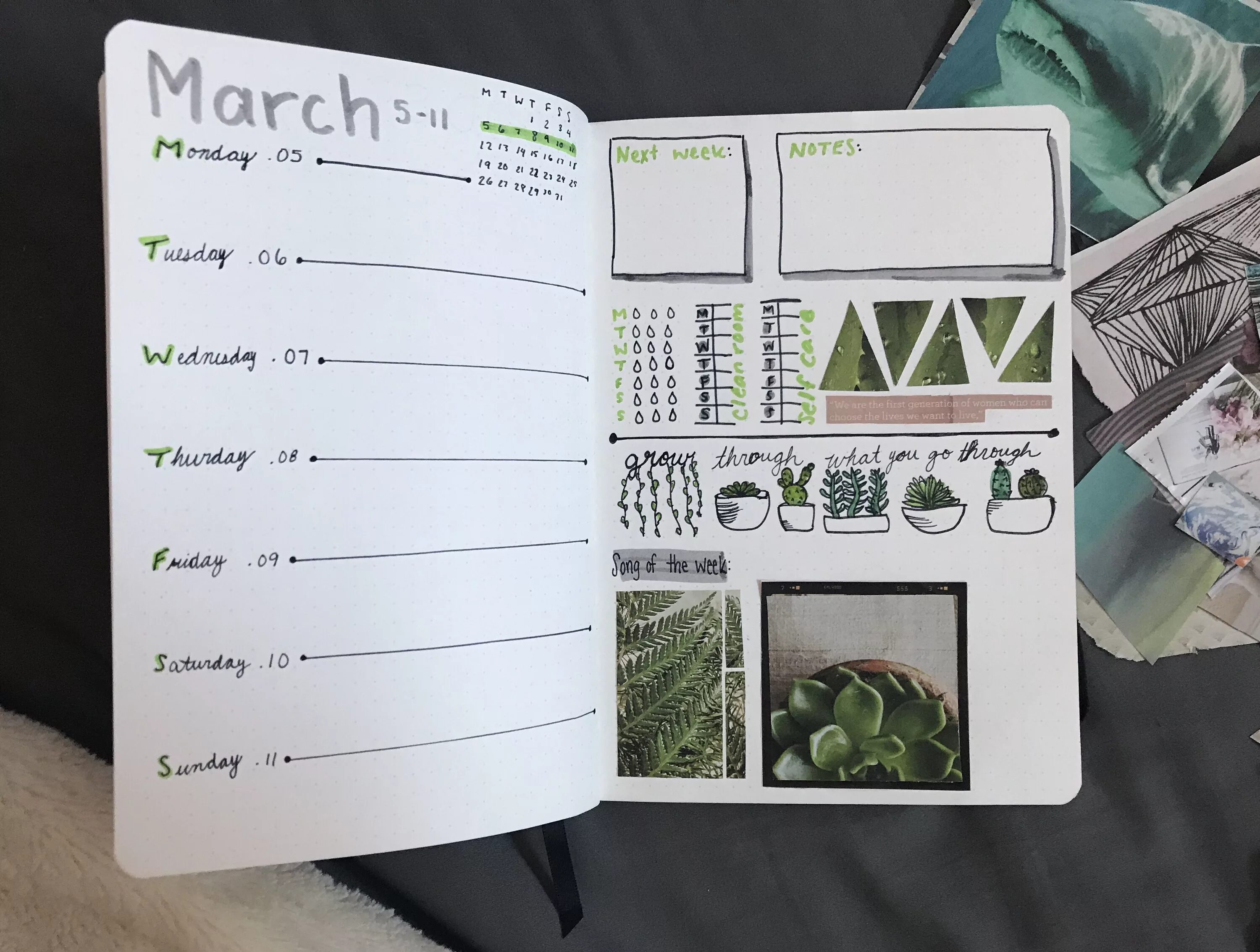 Week journal. Week journal