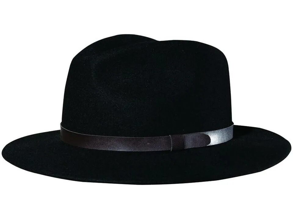 Dark hat