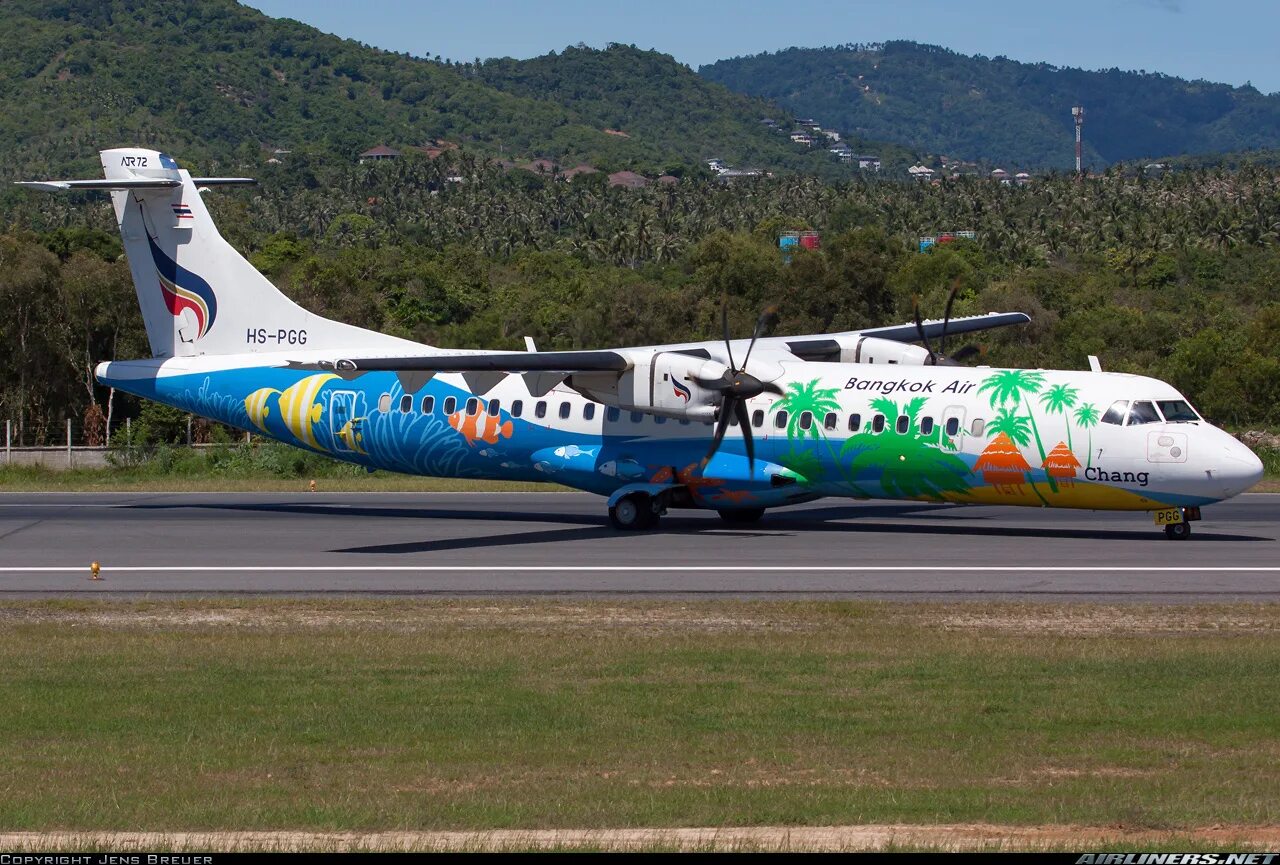 Авиакомпании бангкока. Bangkok Air atr72-600. ATR 42/72 Bangkok. АТР 42/72 самолет Бангкок. ATR 42 / ATR 72 Bangkok Airways.