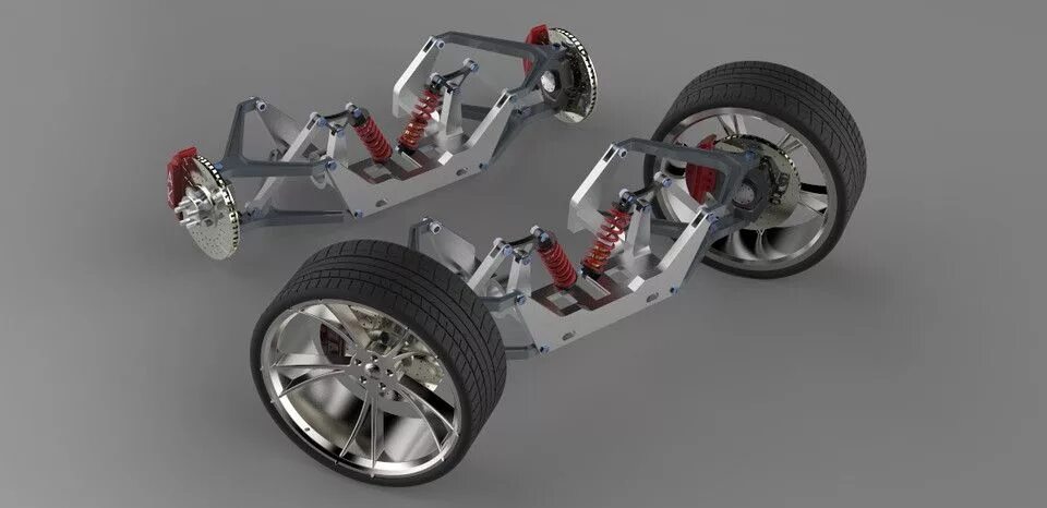 Реверс трайк 3х3. Reverse Trike подвеска. Передняя подвеска 3d модель solidworks. Reverse Trike в Fusion 360.