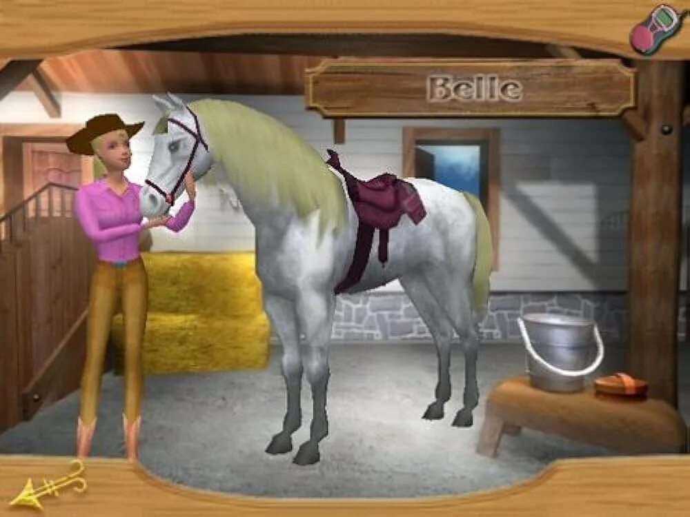 Игры том на лошадях. Игра Barbie Horse Adventures. Барби конюшня игра. Игра Барби Лошадиное ранчо. Barbie Horse Adventures приключения на ранчо.