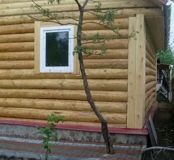 Углы бревенчатого дома