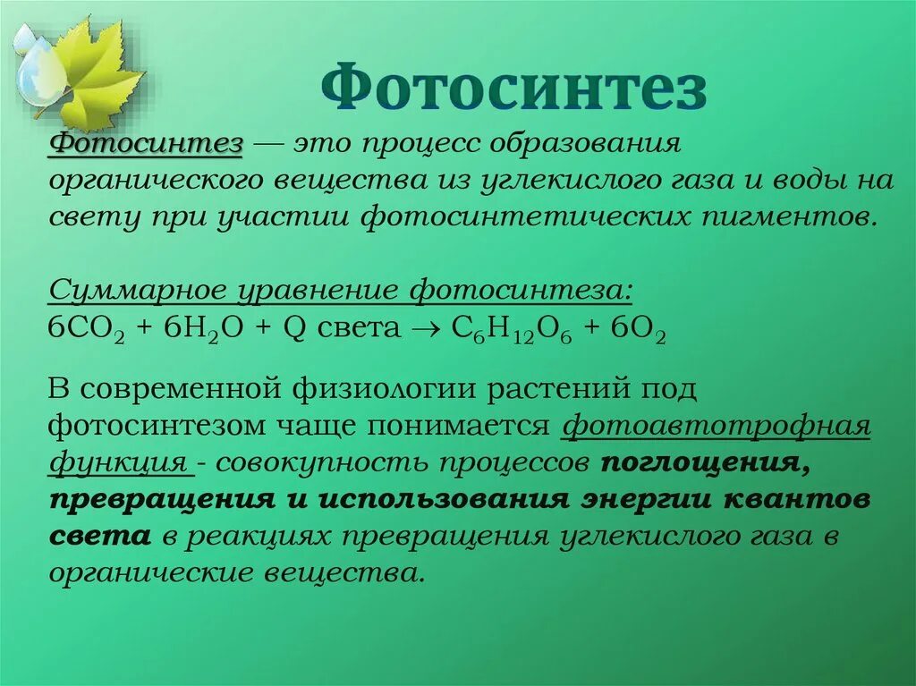 В результате фотосинтеза кислород. Фотосинтез 10 класс биология фотосинтез. Суммарная формула фотосинтеза. Уравнение реакции фотосинтеза химия. Фотосинтеки.