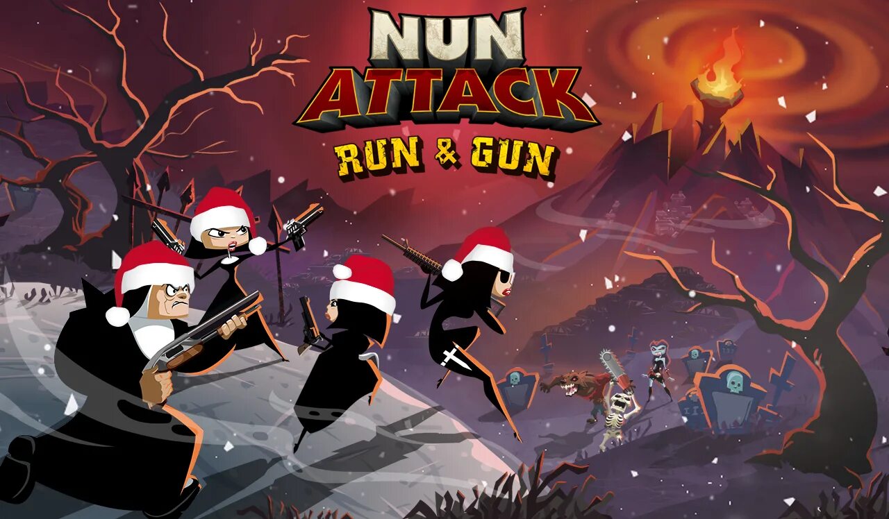 Run and gun. Nun Attack: Run & Gun. Nun Attack. Nun Run. РАН энд Ган.