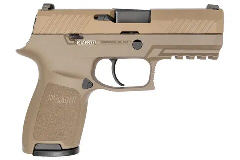 The sig p320 nitron compact 9mm handgun is ideal for target shooting, home ...