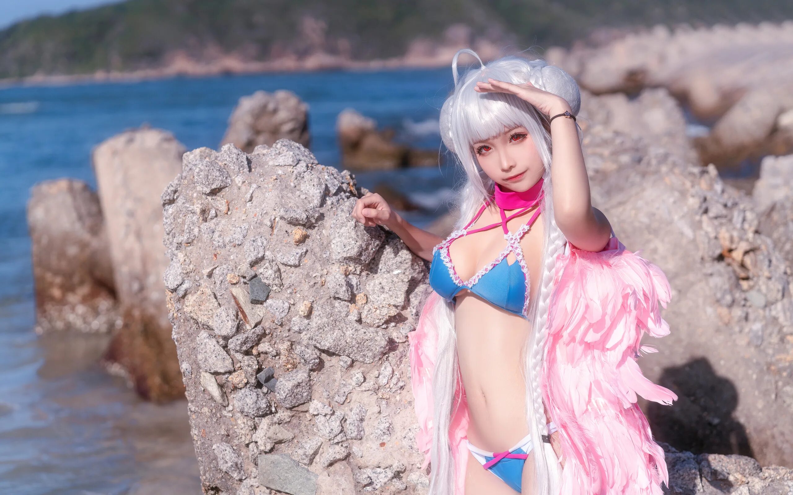 Cosplay chun. Азур Лейн косплей 18. Chun Momo Cosplay. Azur Lane Формидебл косплей. CHUNMOMO косплеерша.