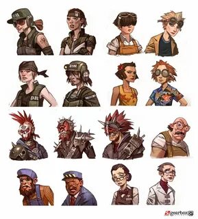 Characters arts