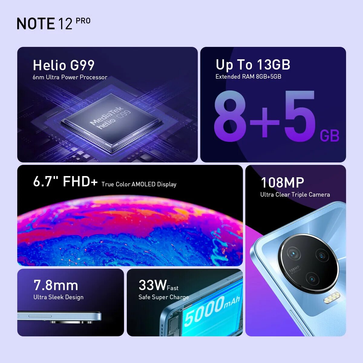 Note 12 pro процессор