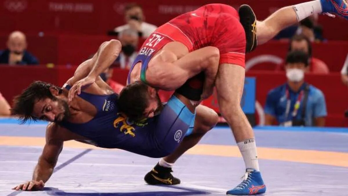 Bajrang Punia борец. Indian Wrestling. Nice 2010 Freestyle Wrestling Tournament. Wrestler from India.