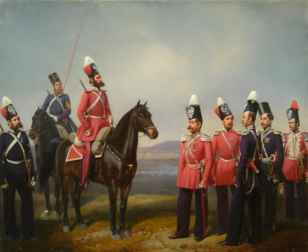 Хана полк. Лейб-гвардия казаки 1812.