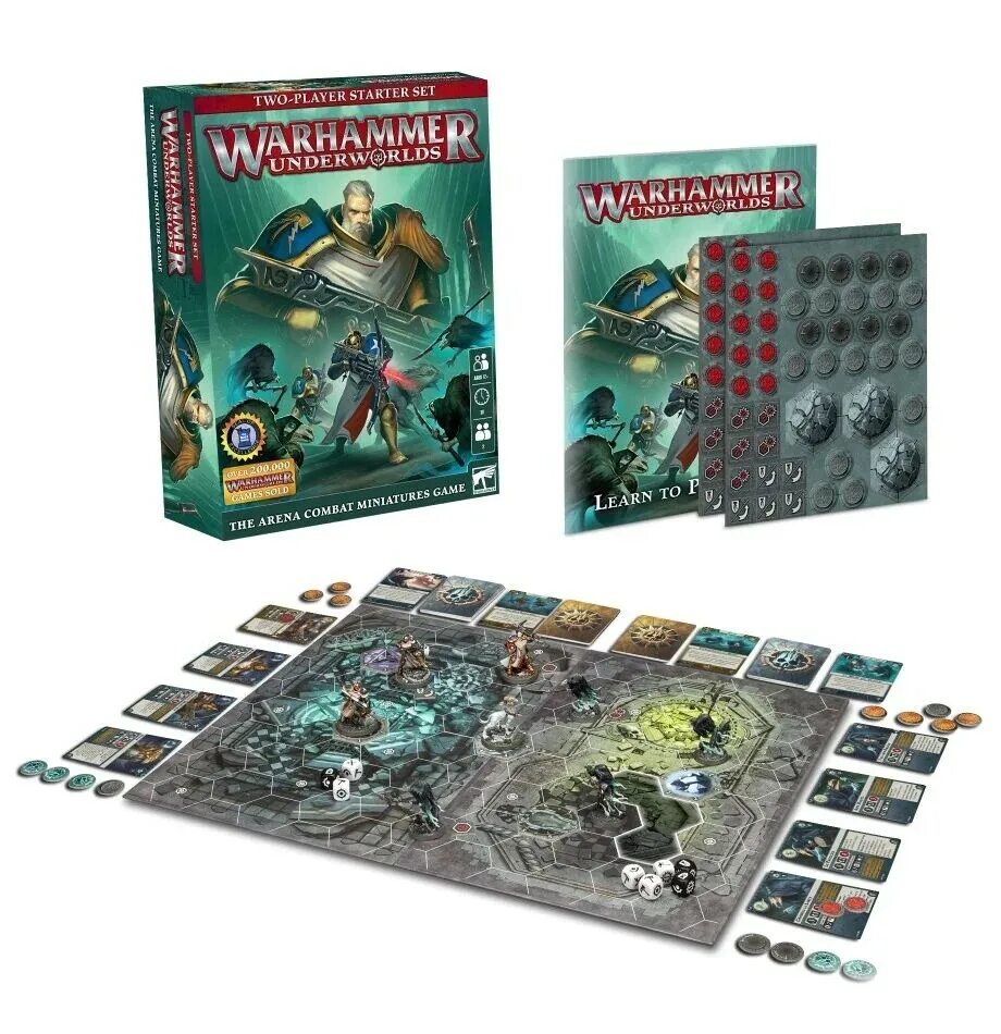 Warhammer starter. Warhammer Underworlds: стартовый набор для двух игроков. Warhammer Underworlds стартовый набор. Вархаммер 40000 стартовый набор. Warhammer Underworlds настольная игра.