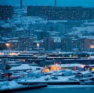 Мурманск времена года