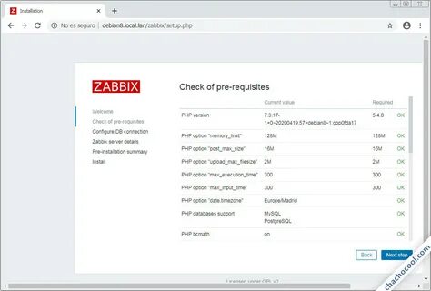 Zabbix debian