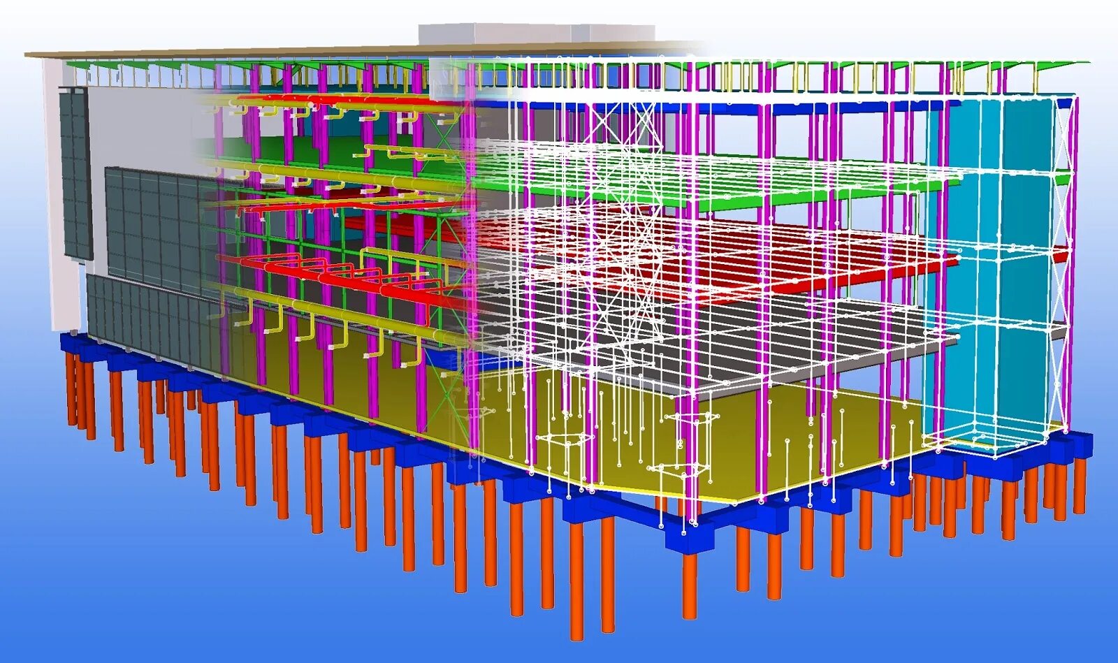 Tekla structures САПР. Инженерные сети в Tekla. Structural Engineering. Tekla BIM.