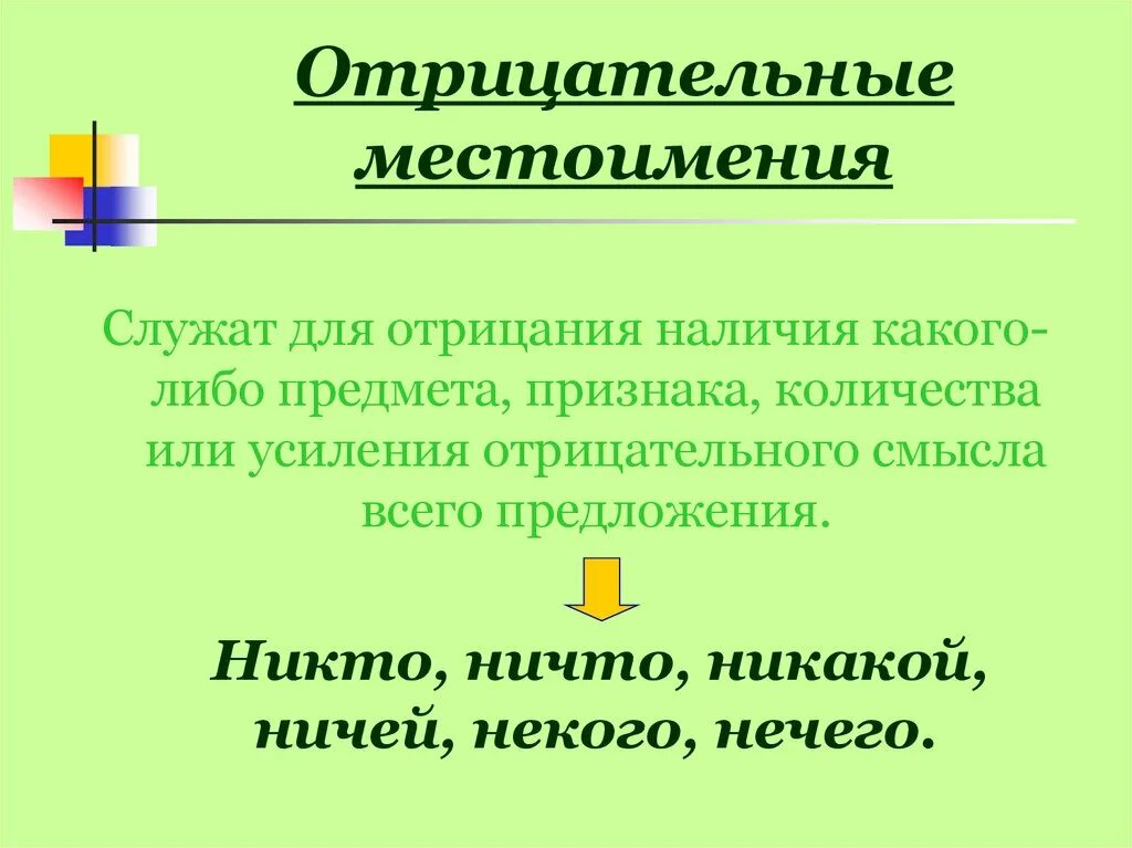 Отрицательные местоимения. Отдавательные местоимения. Отрицательные местоимения в русском языке. Отрицательные местоимения примеры в русском. Отрицательные местоимения урок в 6 классе