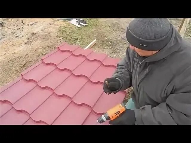 Металлочерепица болгарка