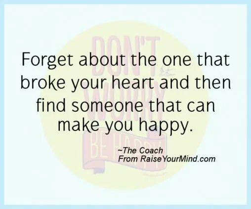 Forget you when
