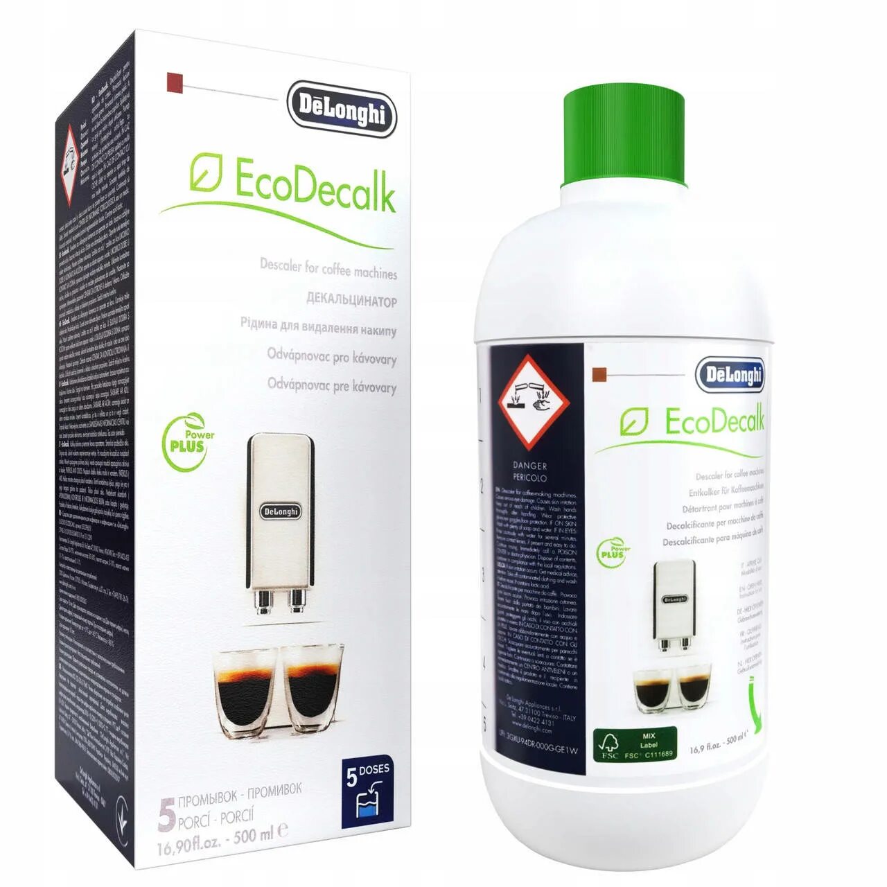 Средство de'Longhi ECODECALK dlsc500. Delonghi ECODECALK 500ml. Delonghi ECODECALK. Средство от накипи Delonghi для кофемашины, 5513296051.