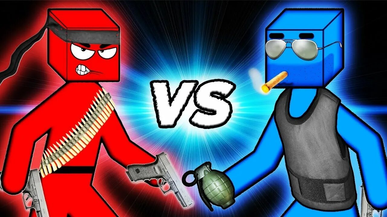 Игры битва красного и синего. Красные против синих. игра красные против синих. игра про красную и синюю команду. арт синий против красного.