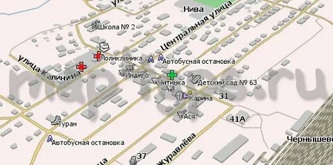Расстояние чернышевск