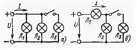 Яркость 2 ламп. Как изменится яркость ламп л1 и л2 и ток i после включения лампы л3. Последовательное соединение лампочек л1 и л2. Как изменятся яркости ламп л1 л2 после замыкания ключа. Три лампочки л1 л2 и л3.