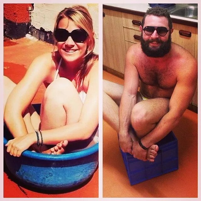 Пародируют селфи девушек парни. Парень копирует девушку. Женщина зеркалит поведение мужчины. Девушка передразнивает. Парень копирует девушку.