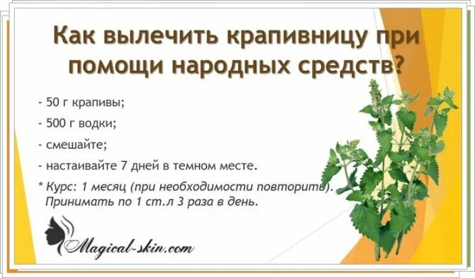 Как вылечить крапивницу. Народные средства от крапивницы. Крапивница народные средства.