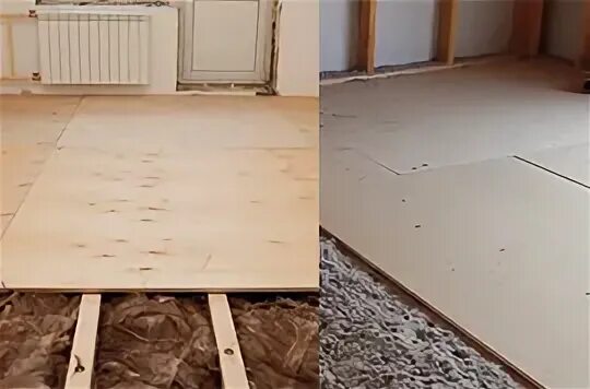 Дсп или фанера на пол что лучше