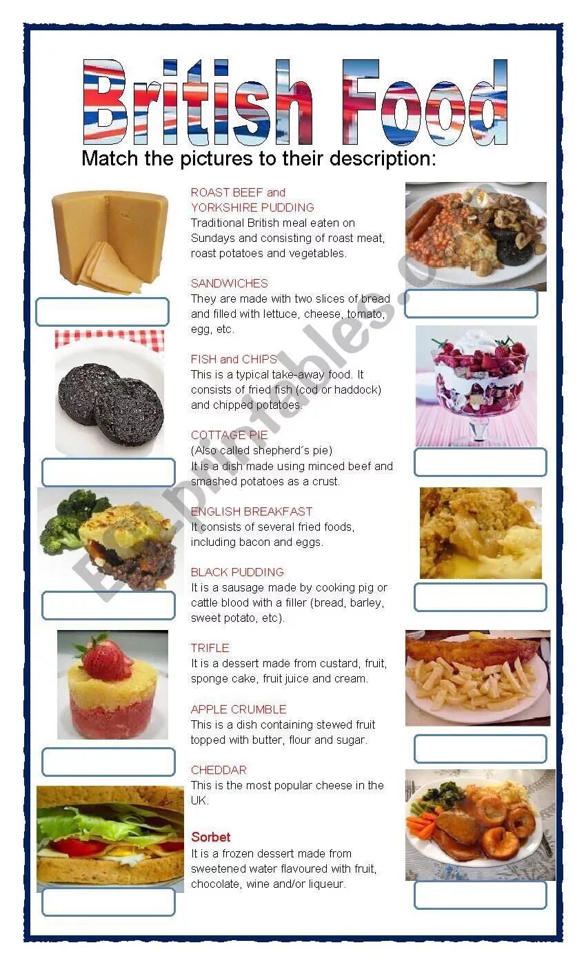 Read the text british meals. Задания по теме british food. задания traditional british food. food in english тексты. топик british food.