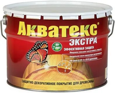 Краска по дереву акватекс для наружных