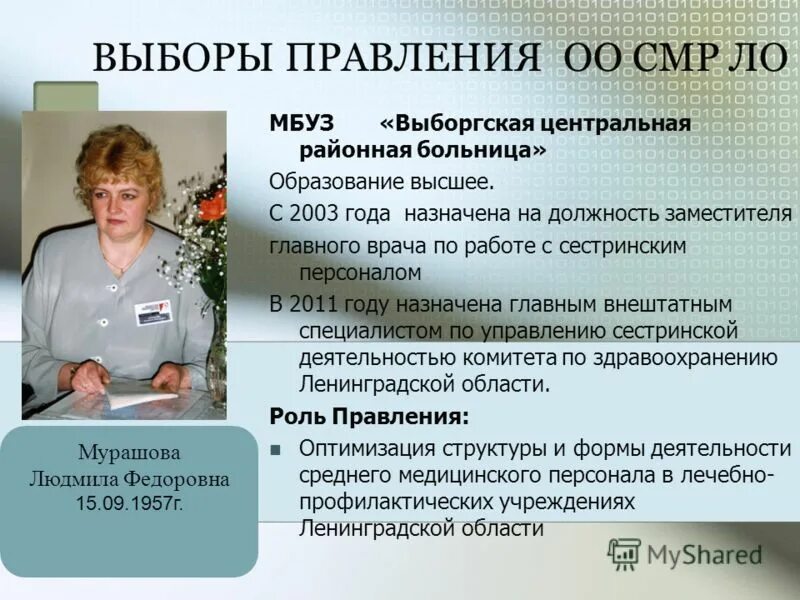 выбор правления