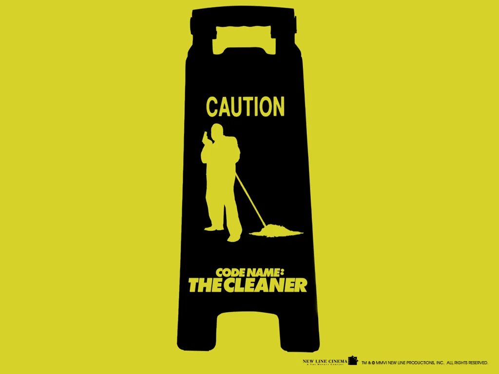 Cleaner movie poster. Code name please