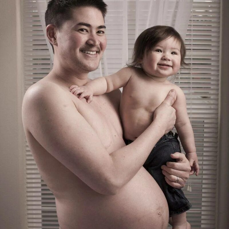 Хочет родить от мужа. Thomas Beatie. Трейси Лагондино.