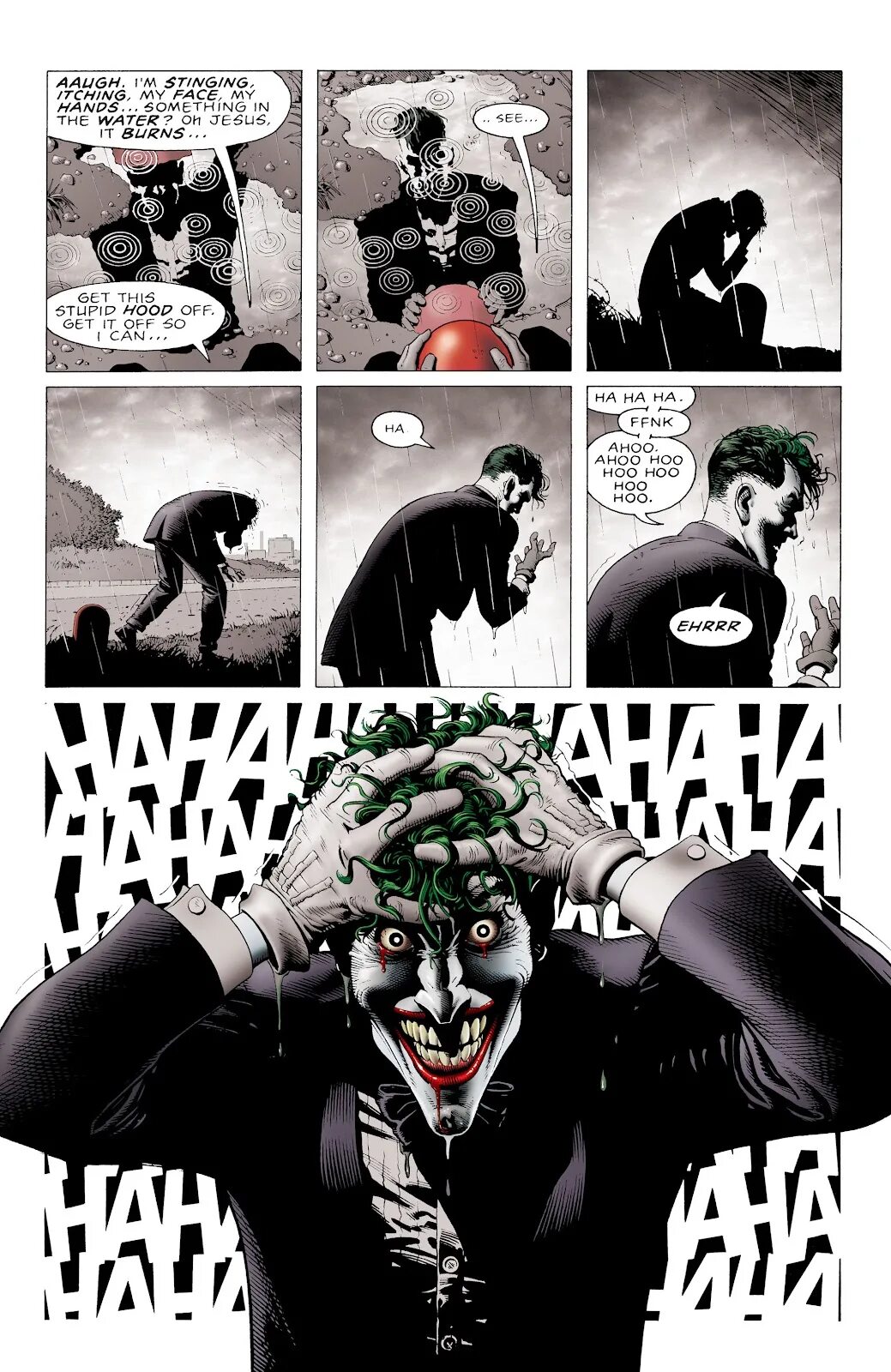 Batman kills. Бэтмен убийственная шутка Джокер. Бэтмен убийственная шутка комикс.