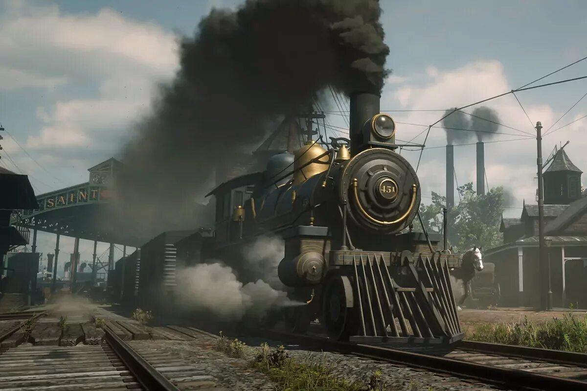 Rdr 2 поезда