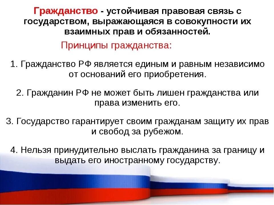 Гражданство Российской Федерации. Гражданство РФ презентация. Гражданство это кратко. Гражданство РФ является.