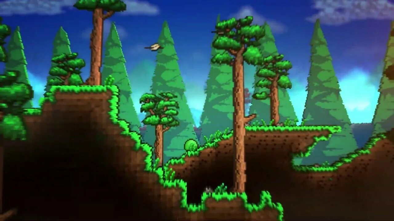 Terraria самое. Terraria 2. Террария трейлер 1.4. Terraria 3д. Террария ландшафт.