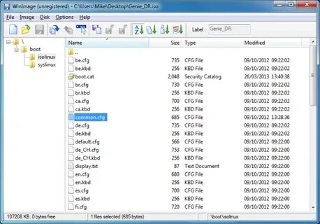Cfg file