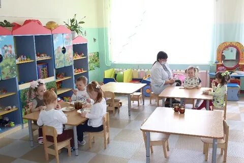 В одной группе детского сада было