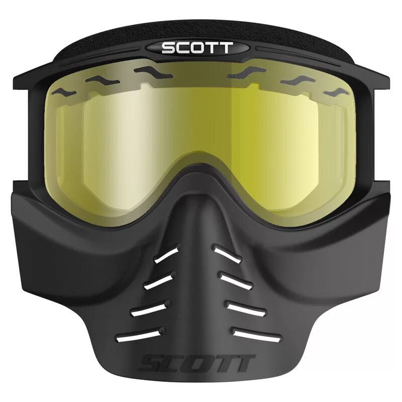 Желтые линза для маски. Scott Safari 83x. Маска Scott 83x Safari Facemask. Scott очки 83x Safari Facemask (б/р,Black Yellow). Очки маска Scott 83x Safari Facemask Black Clear.