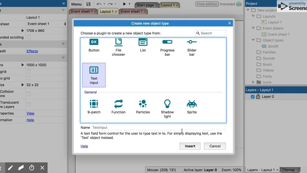 Construct text. Констракт текст. construct 2 move to plugin.