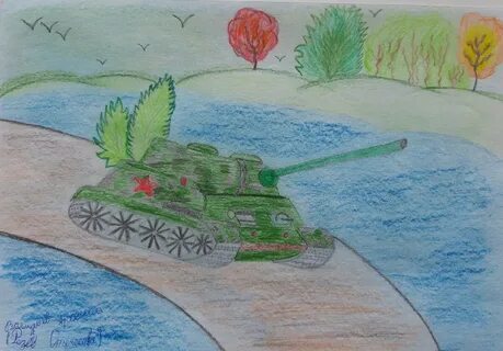 Детские рисунки про армию (51 фото) .