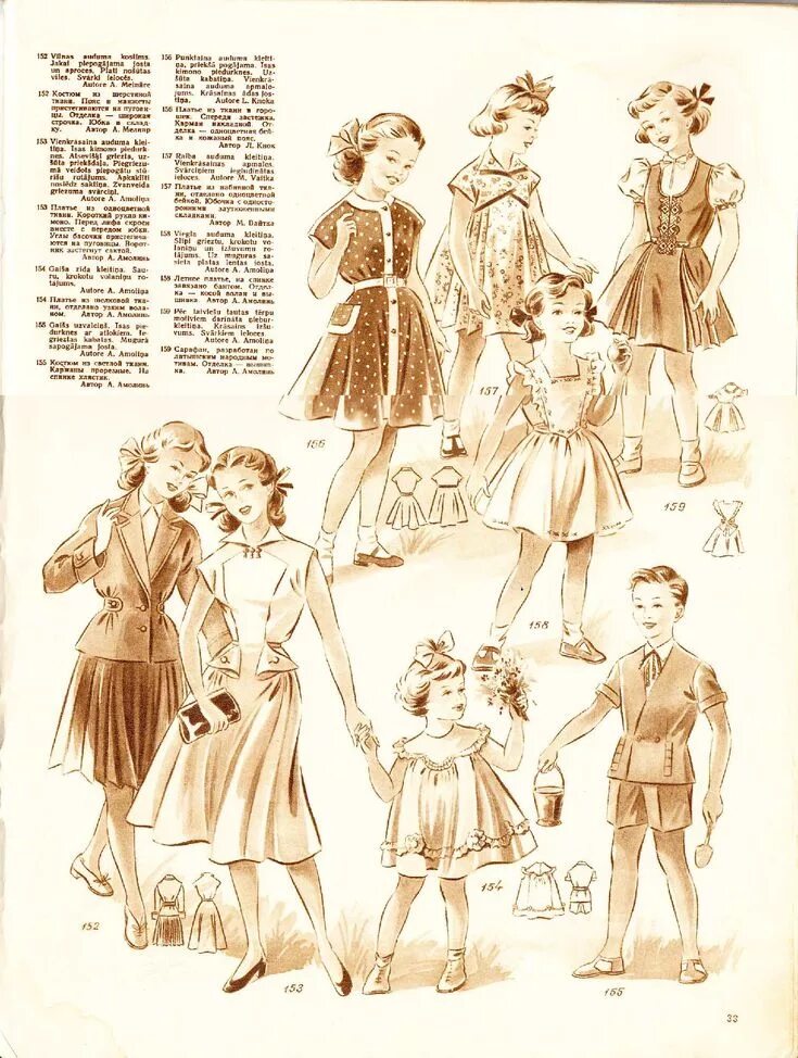 Lay modes. Рижские моды 1955-1956. rigas modes журнал. рижские моды для детей. мода 60х эскизы.