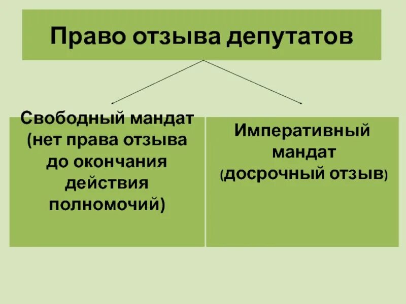 Свободный депутатский мандат. Свободный мандат. Императивный мандат. Правовая природа депутатского мандата. Депутатский мандат виды.