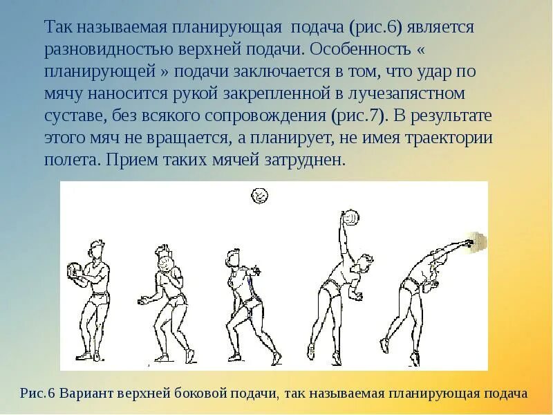 Волейбол как правильно подать. Планирующая подача в волейболе. Планирующая подача мяча в волейболе. Верхняя планирующая подача в волейболе техника. Планирующая подача подача в волейболе.