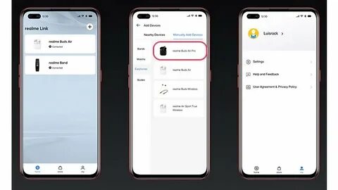 Realme наушники приложения