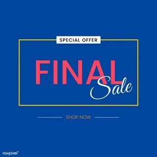 Special sale