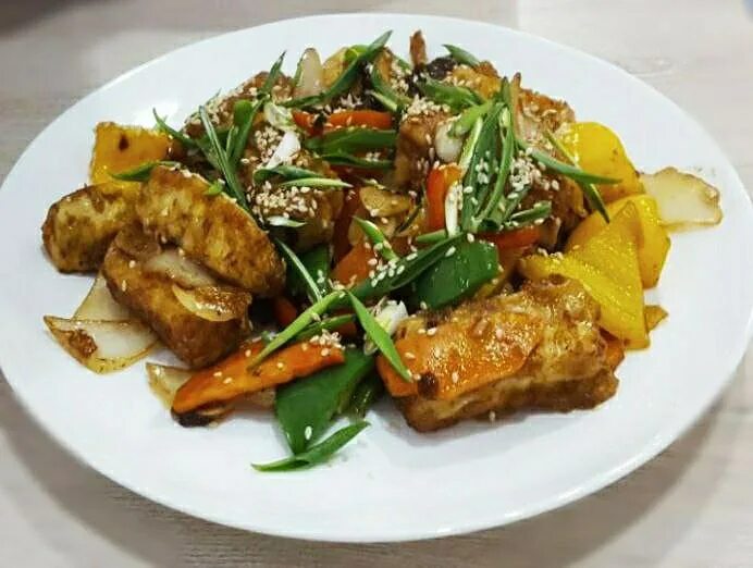 жареная белка