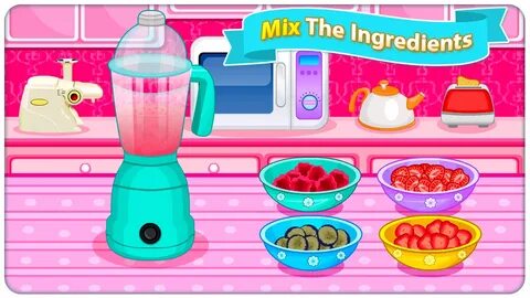 Игра делать мороженое