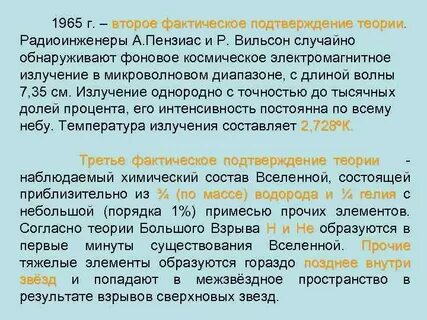 Фактическое подтверждение